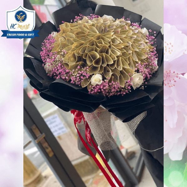 Bó Hoa mix Tiền 02