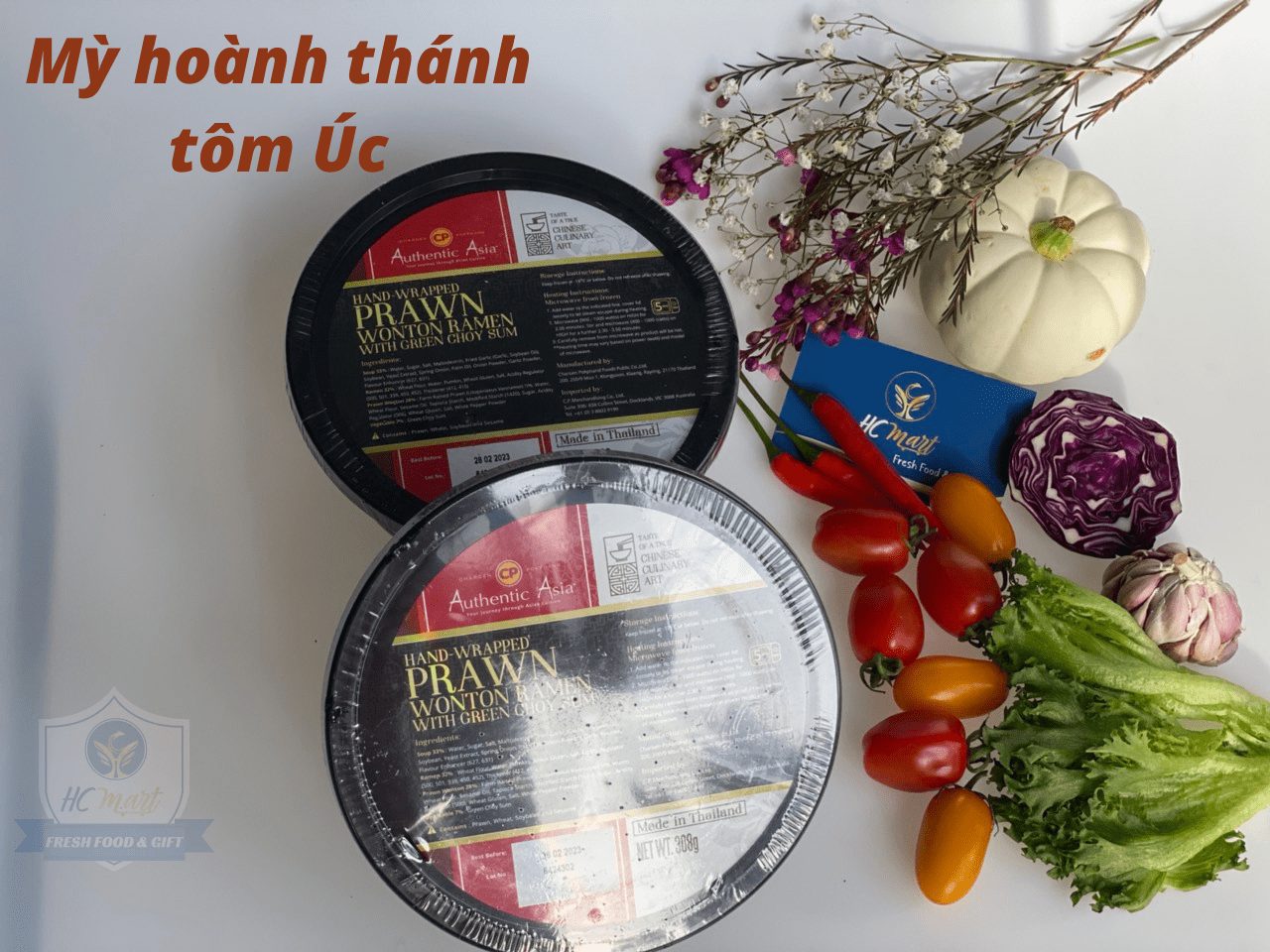 Mỳ Hoành Thánh Tôm Úc