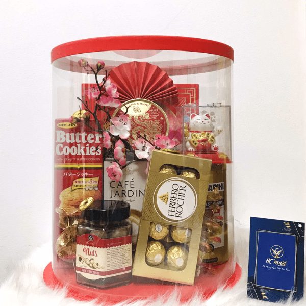 Set Quà Tết Bánh Kẹo, Hạt & Socola cao cấp  B004