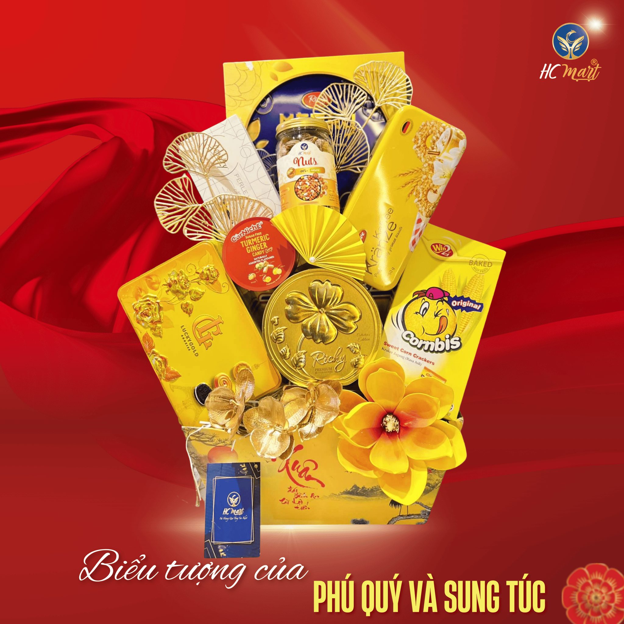 Qùa tết sắc vàng