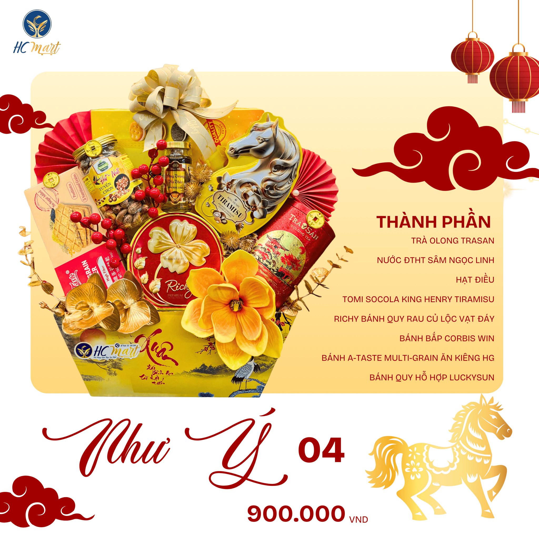KỆ QUÀ TẾT 900K