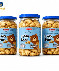BÁNH QUY GẤU NHÂN KEM SỮA MILK BEAR 200G