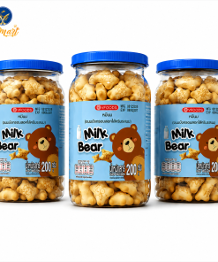 BÁNH QUY GẤU NHÂN KEM SỮA MILK BEAR 200G