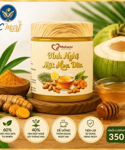 TINH NGHỆ MẬT HOA DỪA MAHASO 350G