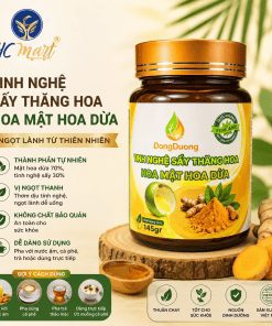 TINH NGHỆ SẤY THĂNG HOA HÒA MẬT HOA DỪA 145g