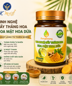 TINH NGHỆ SẤY THĂNG HOA HÒA MẬT HOA DỪA 145g