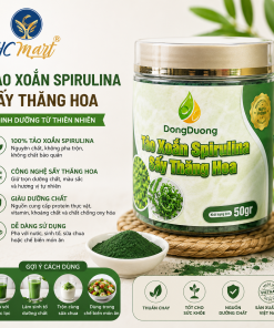 TẢO XOẮN SPIRULINA SẤY THĂNG HOA